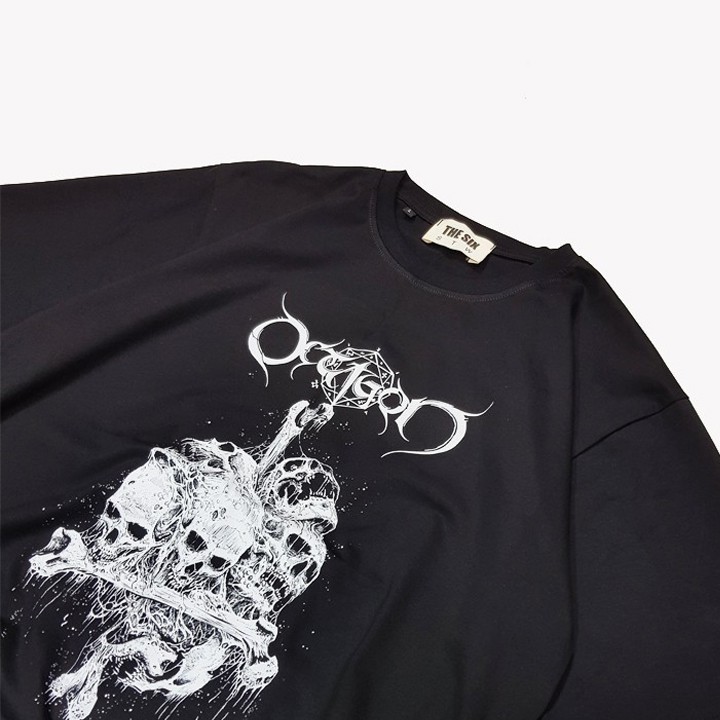 Áo thun unisex tay lỡ form rộng, Áo phông nam phong cách vintage metalic | BigBuy360 - bigbuy360.vn