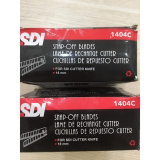 Lưỡi dao rọc giấy 18mm SDI 1404C (dùng cho dao 0423)
