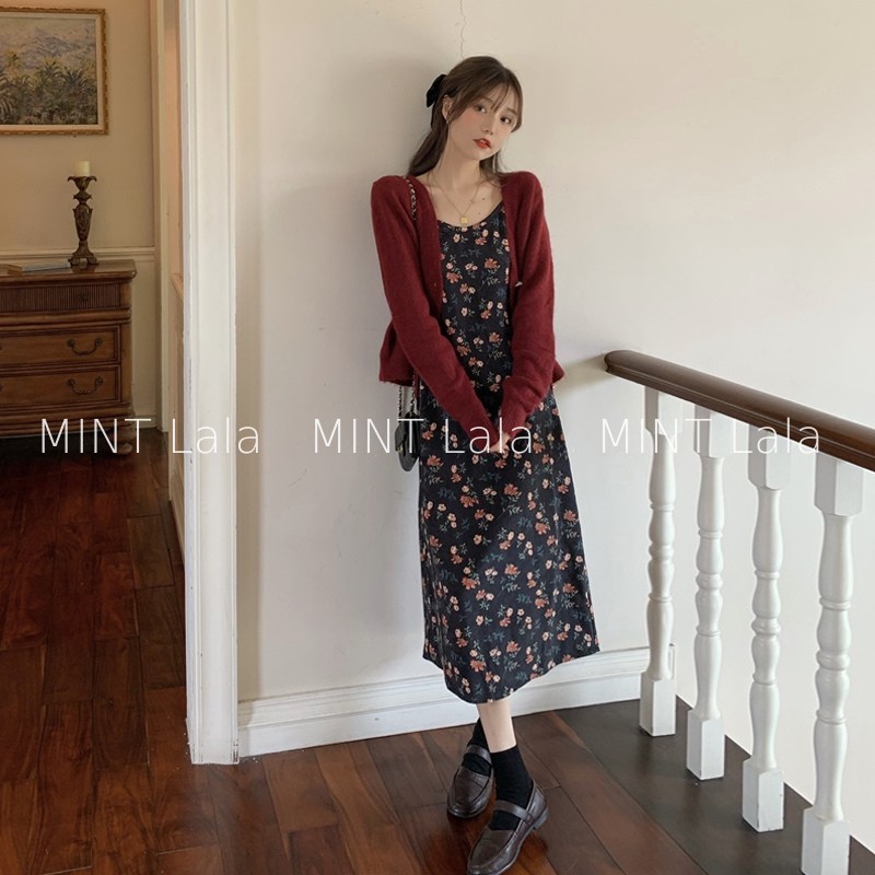 Đầm Váy Maxi 2 Dây Hoa Nhí Mẫu Mới - Hàng QC | BigBuy360 - bigbuy360.vn