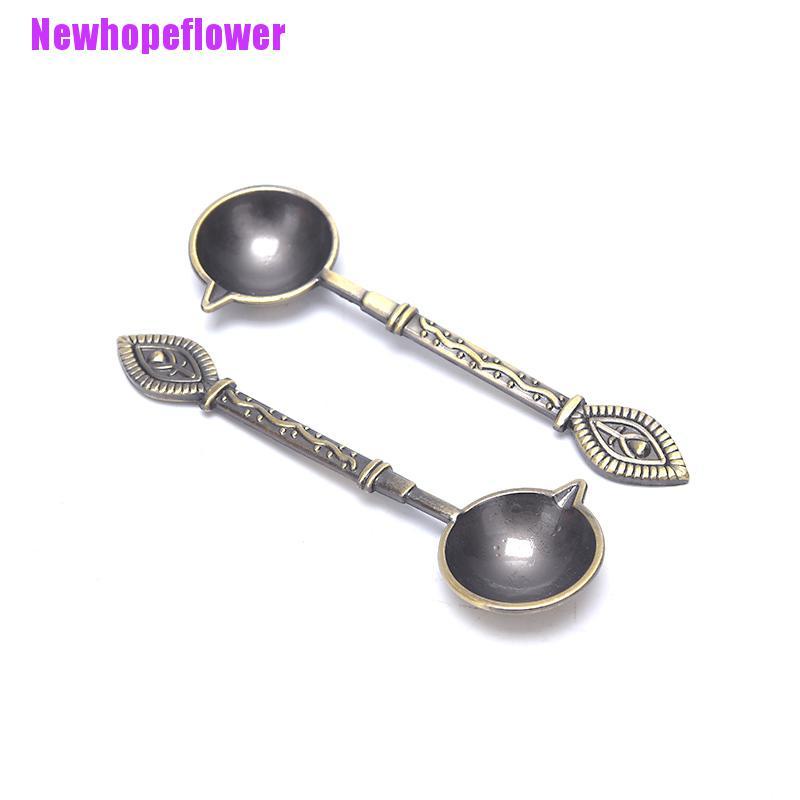 Muỗng Múc Sáp Bằng Kim Loại Cách Nhiệt Phong Cách Vintage