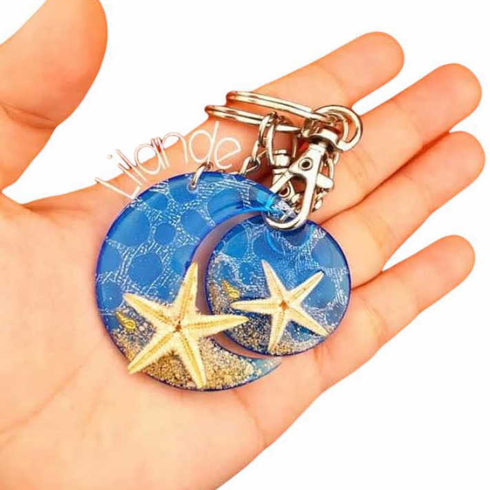 Móc khóa handmade Biển Đôi Lilande