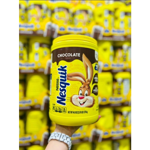 Bột Cacao Socola Nestle Nesquik Chocolate 1.275kg của Mỹ