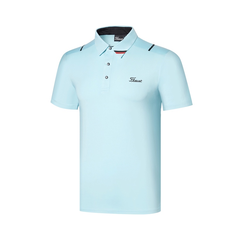 Áo Thun Polo Ngắn Tay Thoáng Khí Mau Khô Dùng Khi Chơi golf Thể Thao Ngoài Trời Cho Nam