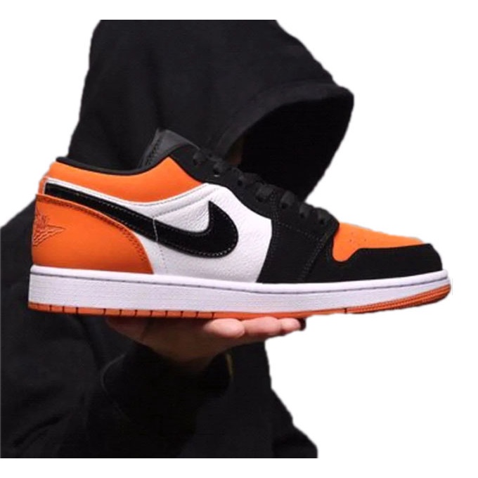 Giày Jordan Cổ Thấp Đỏ Đen _ Sneaker Nam Nữ Full Box | BigBuy360 - bigbuy360.vn