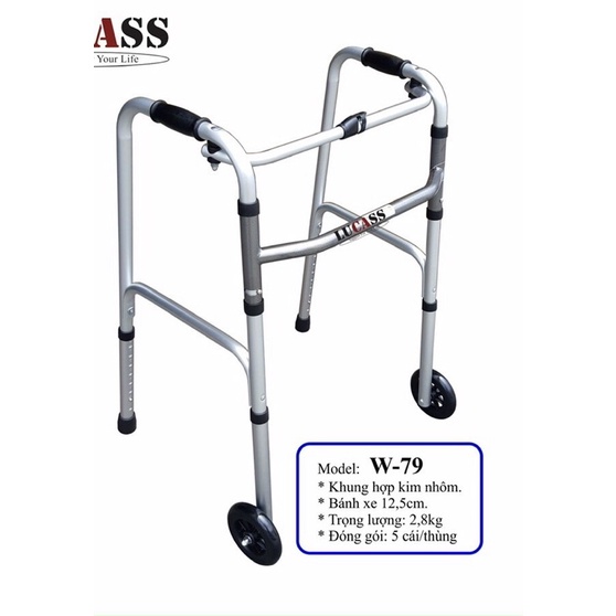 KHUNG TẬP ĐI HỢP KIM NHÔM LUCASS