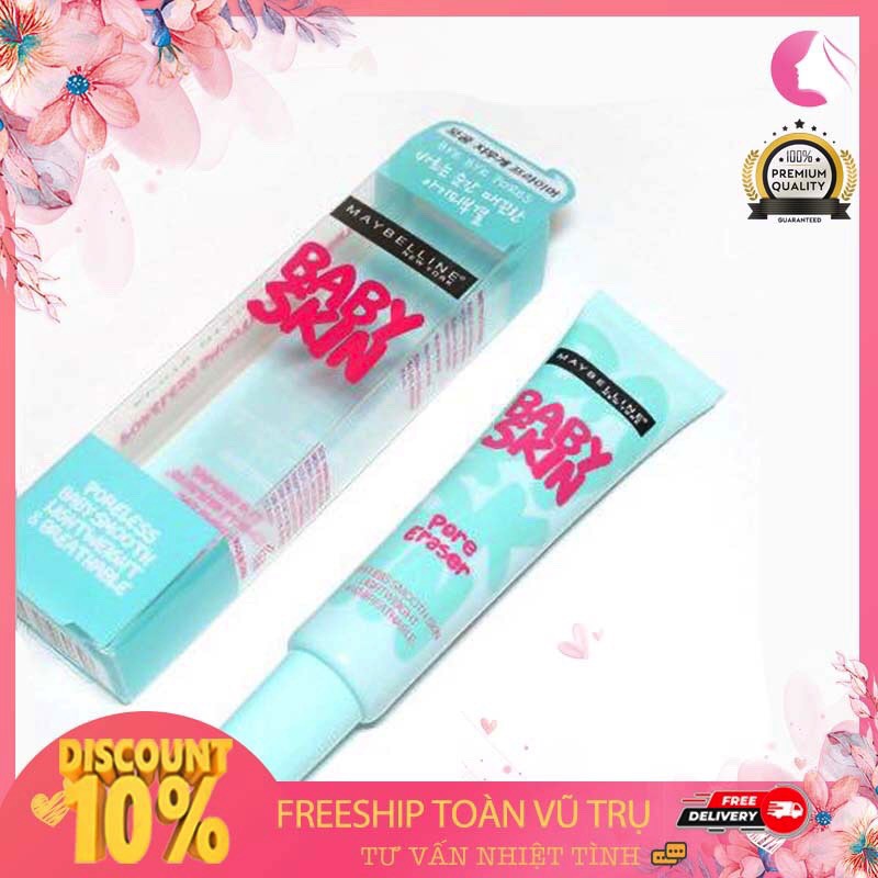 KEM LÓT TRANG ĐIỂM MAYBELLINE BABY SKIN 22ML BABY SKIN PORE ERASER | BigBuy360 - bigbuy360.vn