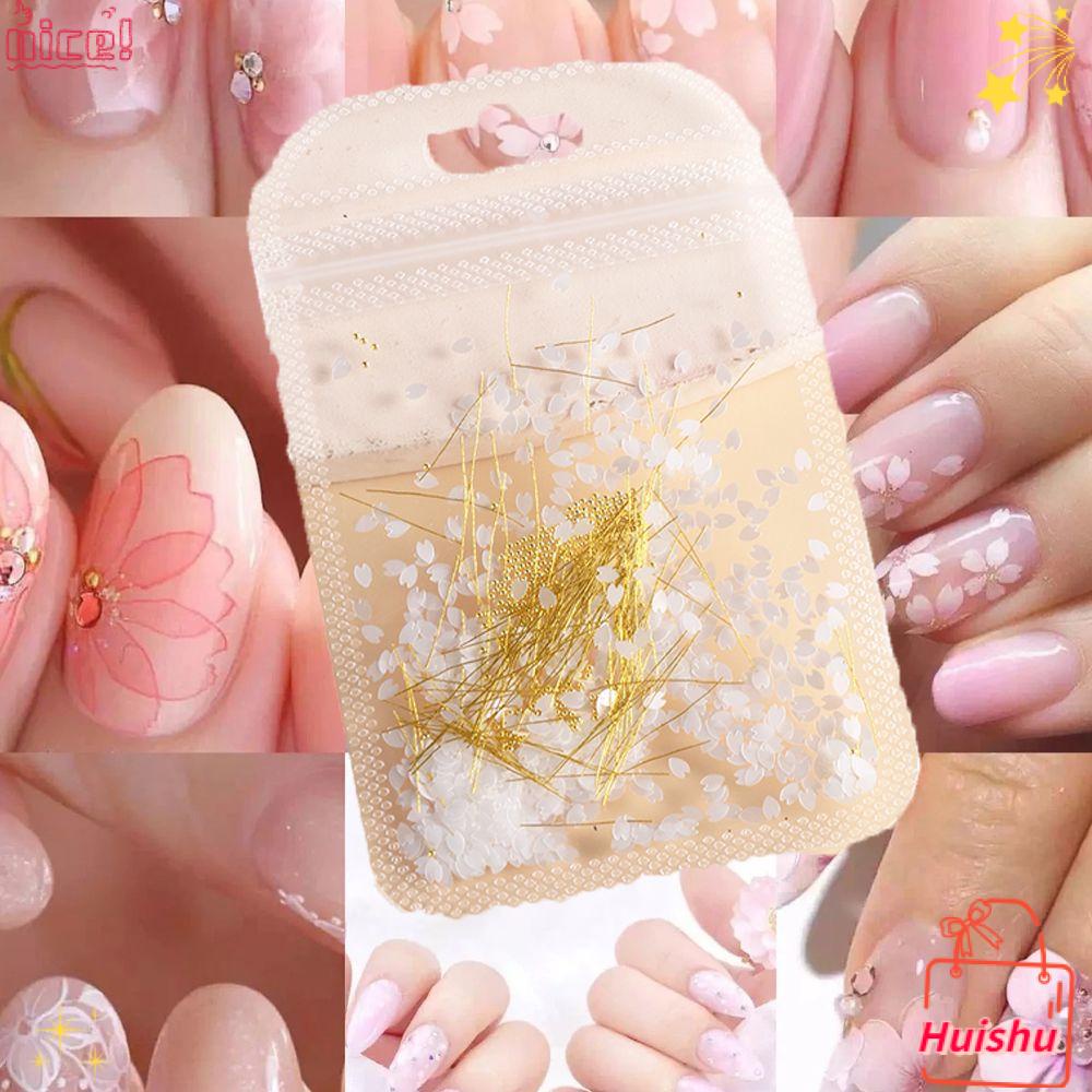 Phụ Kiện Trang Trí Móng Tay Đám Cưới Xinh Xắn|Nhựa Acrylic Dòng