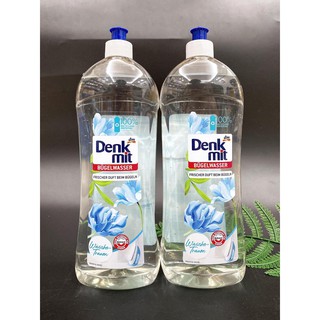 Nước thơm denkmit dùng cho bàn là bàn ủi hơi nước 1000ml, nội địa đức