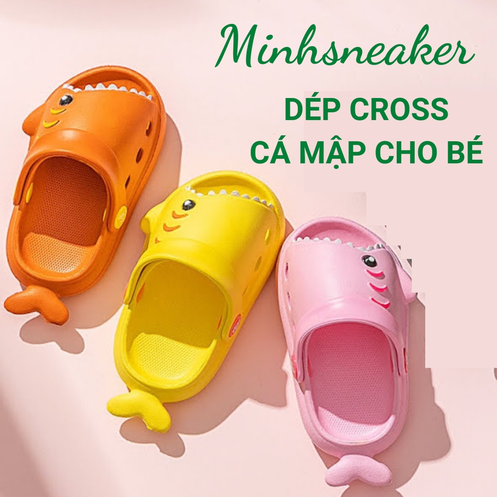 DÉP SỤC CÁ MẬP BABY SHARK QUAI SAU DỄ THƯƠNG NGỘ NGHĨNH CHO BÉ TRAI BÉ GÁI TỪ 13CM ĐẾN 16CM