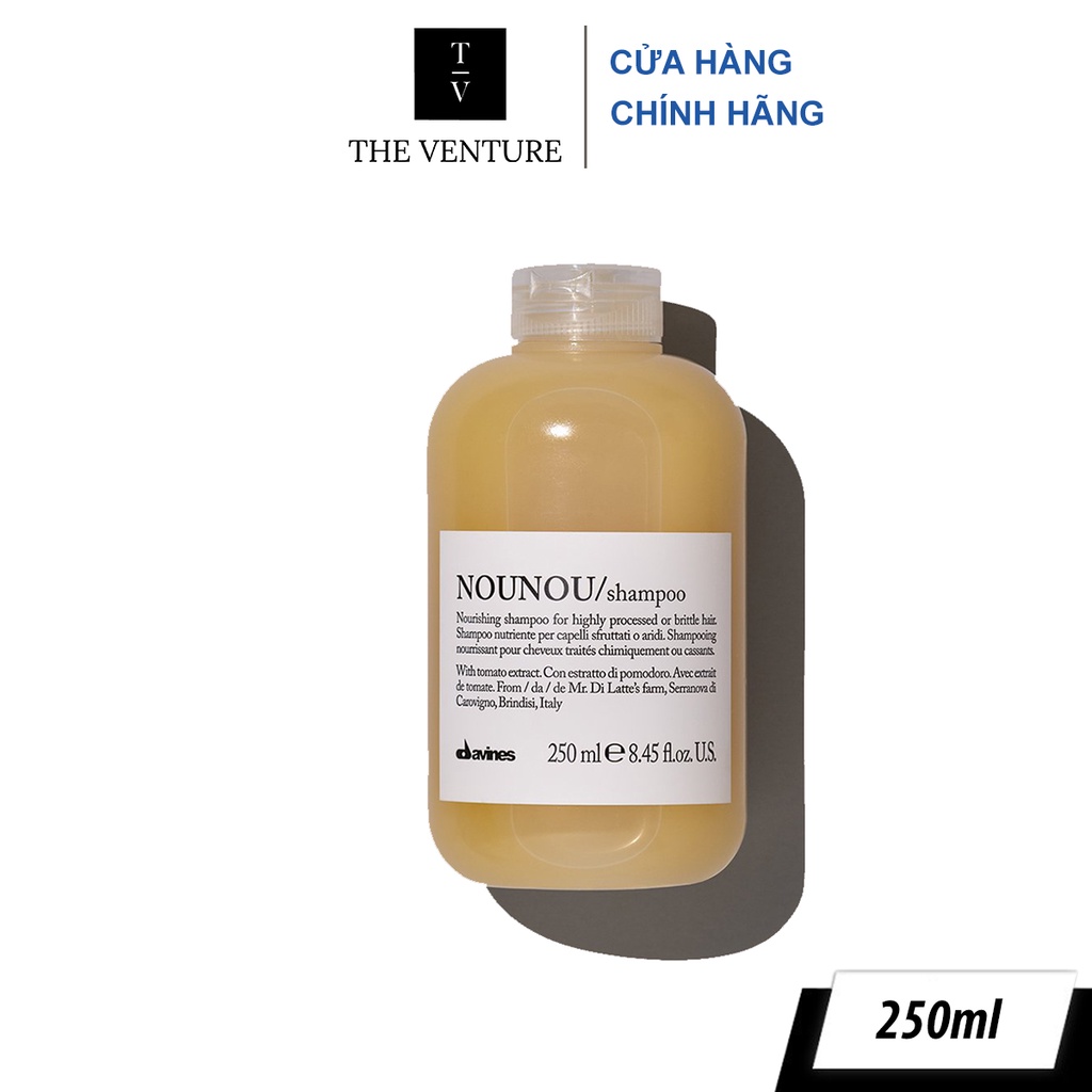 Combo Dầu Gội Davines Nounou Shampoo và Dầu Xả Davines Nounou Conditioner Chính Hãng - 250ml