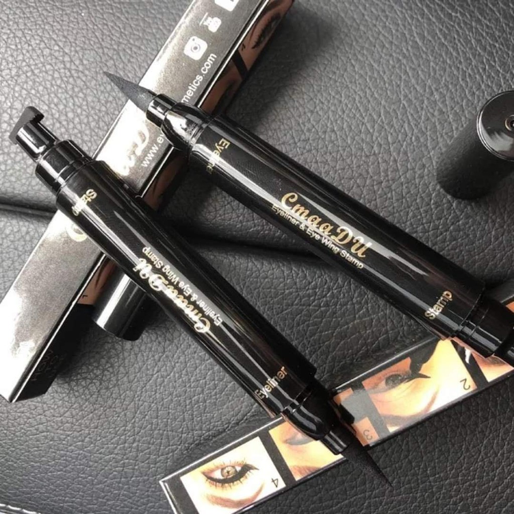 Kẻ mắt 2 Đầu QIC tiện lợi lâu trôi xin xò định hình siêu dễ vẽ sỉ rẻ chính hãng nội địa