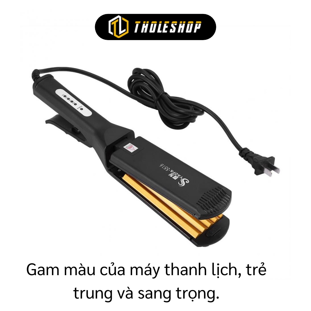 Máy Bấm Tóc - Máy Kẹp, Uốn, Dập Xù, Bấm Chân Tóc GuangMing 1056 Đa Năng 4in1 9017