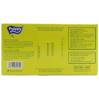 [TẶNG QUÀ] Khăn giấy lụa Pulppy trà xanh