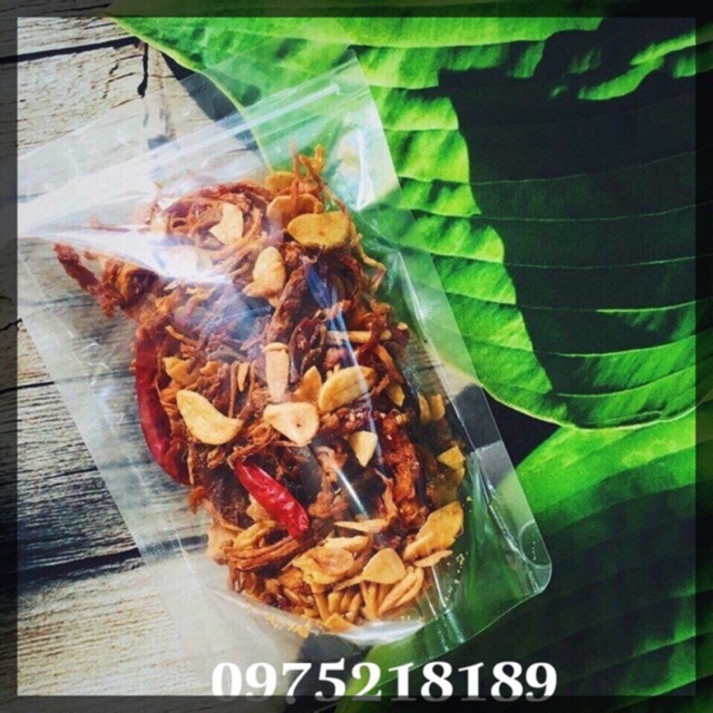 Khô Heo Cháy Tỏi 250gr