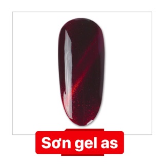 Sơn gel As mắt mèo đỏ ( mã HM - cha đen )