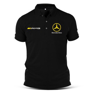 Áo thun POLO tay ngắn thời trang cho nam và nữ Mercedes F1 Gildan