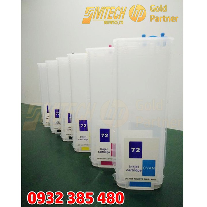 Hộp tiếp mực máy in A0 - Hp, Canon