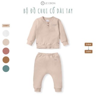 LE COON | Bộ Đồ Chui Cổ Dài Tay | COMFY