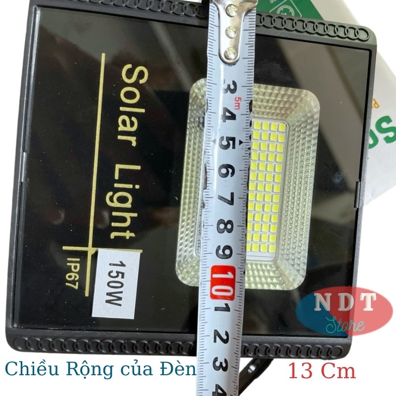 Đèn năng lượng mặt trời solar light Mini 150W Đèn Led có điều khiển hẹn giờ Bật Tắt SL-F150