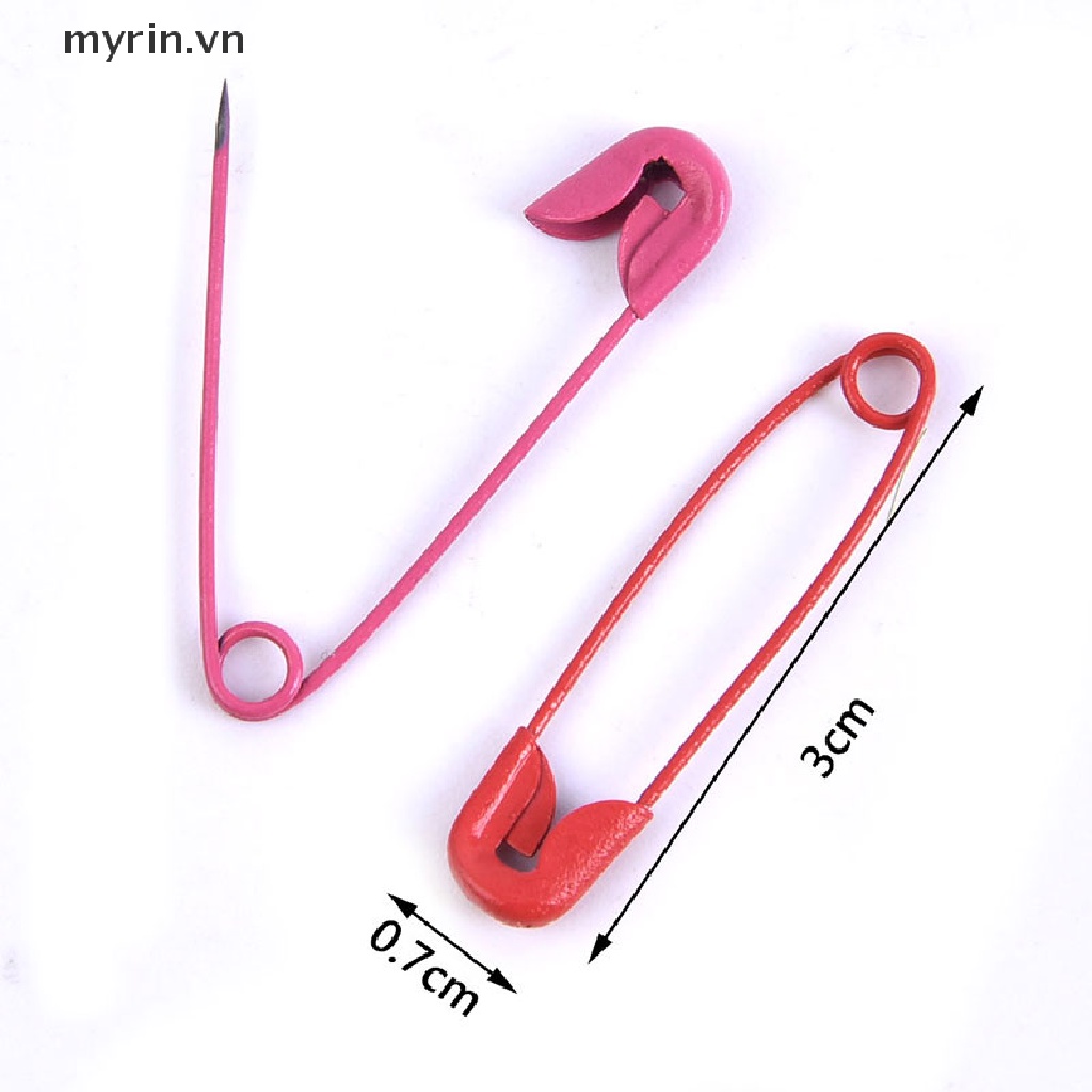 Set 100 Kim May Vá Bằng Thép Không Gỉ Nhiều Màu Sắc