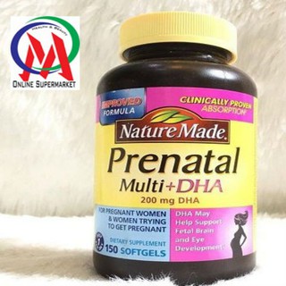 Vitamin bà bầu Nature Made (DHA) (60 viên)