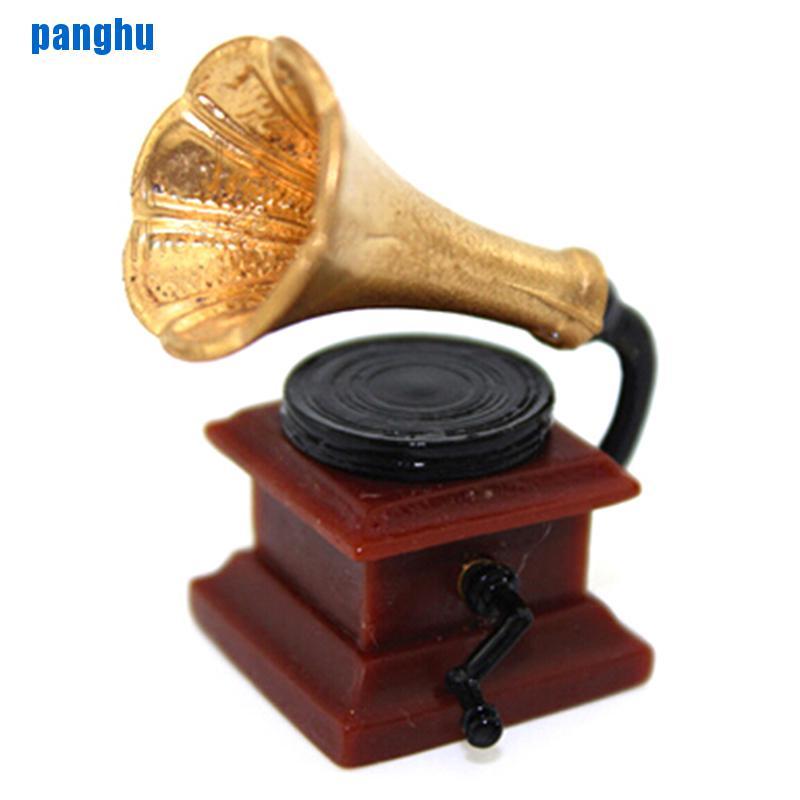 Mô Hình Đĩa Than Mini Tỉ Lệ 1: 12 Trang Trí Nhà Búp Bê