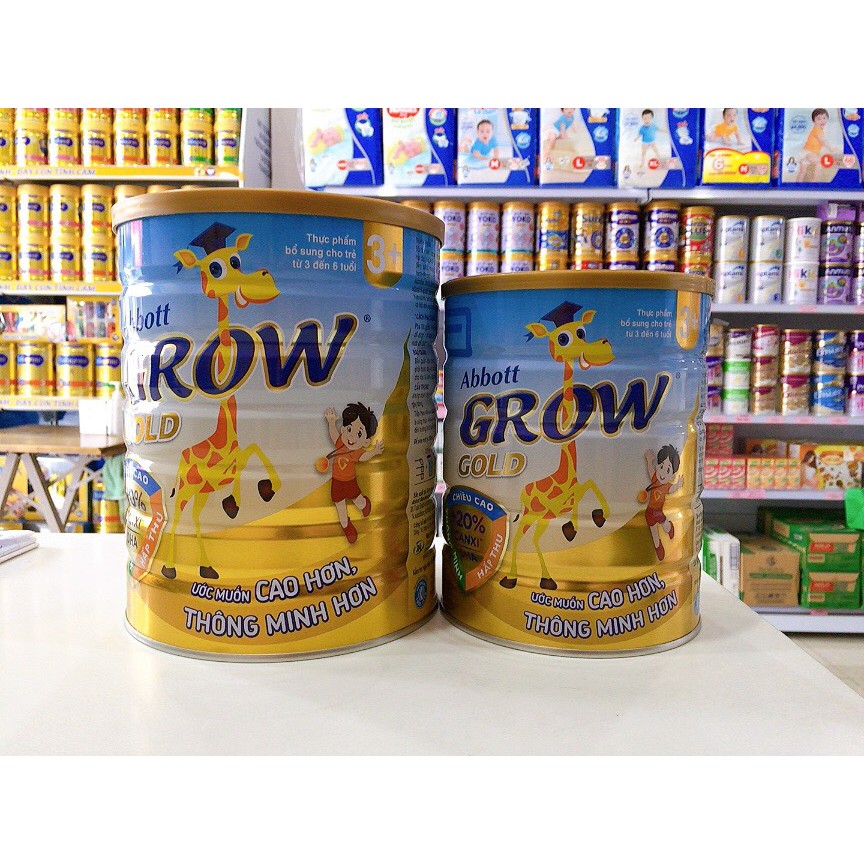 Sữa bột Abbott Grow Gold 3+ Hương Vani 900g/1700g