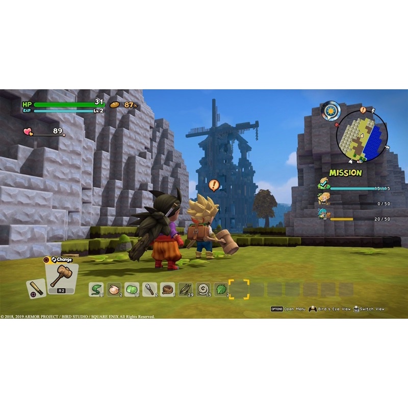 Đĩa chơi game PS4: Dragon Quest Builder 2