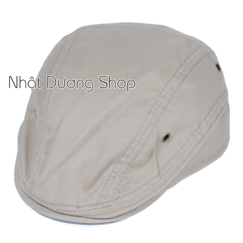 Nón mỏ vịt người lớn không có logo - Chất liệu vải Kaki cao cấp mang phong cách chửng chạc và sành điệu
