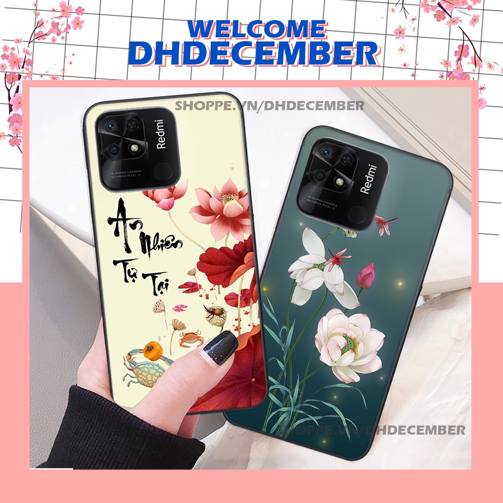 Ốp lưng Xiaomi REDMI 10C in hình thư pháp tâm an vạn sự an ,mã đáo thành công SIÊU CHẤT