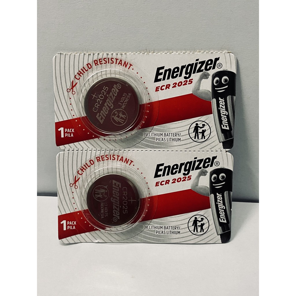 2 viên pin 2025 Energizer Lithium 3volt (NK Chính Hãng 100%]