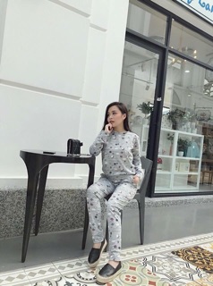 Bộ nỉ hoạ tiết