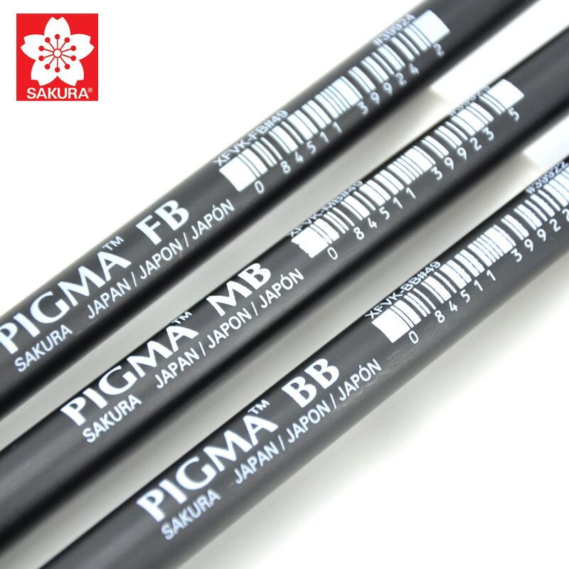 Bút Brush Sakura Pigma Professional mực đen