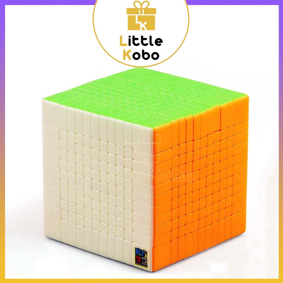 Rubik 11x11 Stickerless MoYu MeiLong MFJS Rubic 11 Tầng Đồ Chơi Trí Tuệ