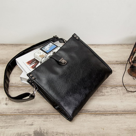 Túi Đeo Chéo Nam Nữ Phong Cách Hàn Quốc 🌟 FREESHIP 🌟 Túi Da Đeo Chéo Nam Nữ Thời Trang Chất Da Mềm Dày Dặn Cao Cấp | BigBuy360 - bigbuy360.vn