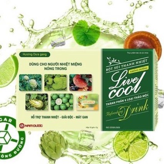 Bột sủi thanh nhiệt Livecool Nam Dược
