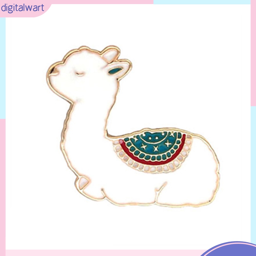 Ghim cài áo hình lạc đà dễ thương dành cho nam nữ