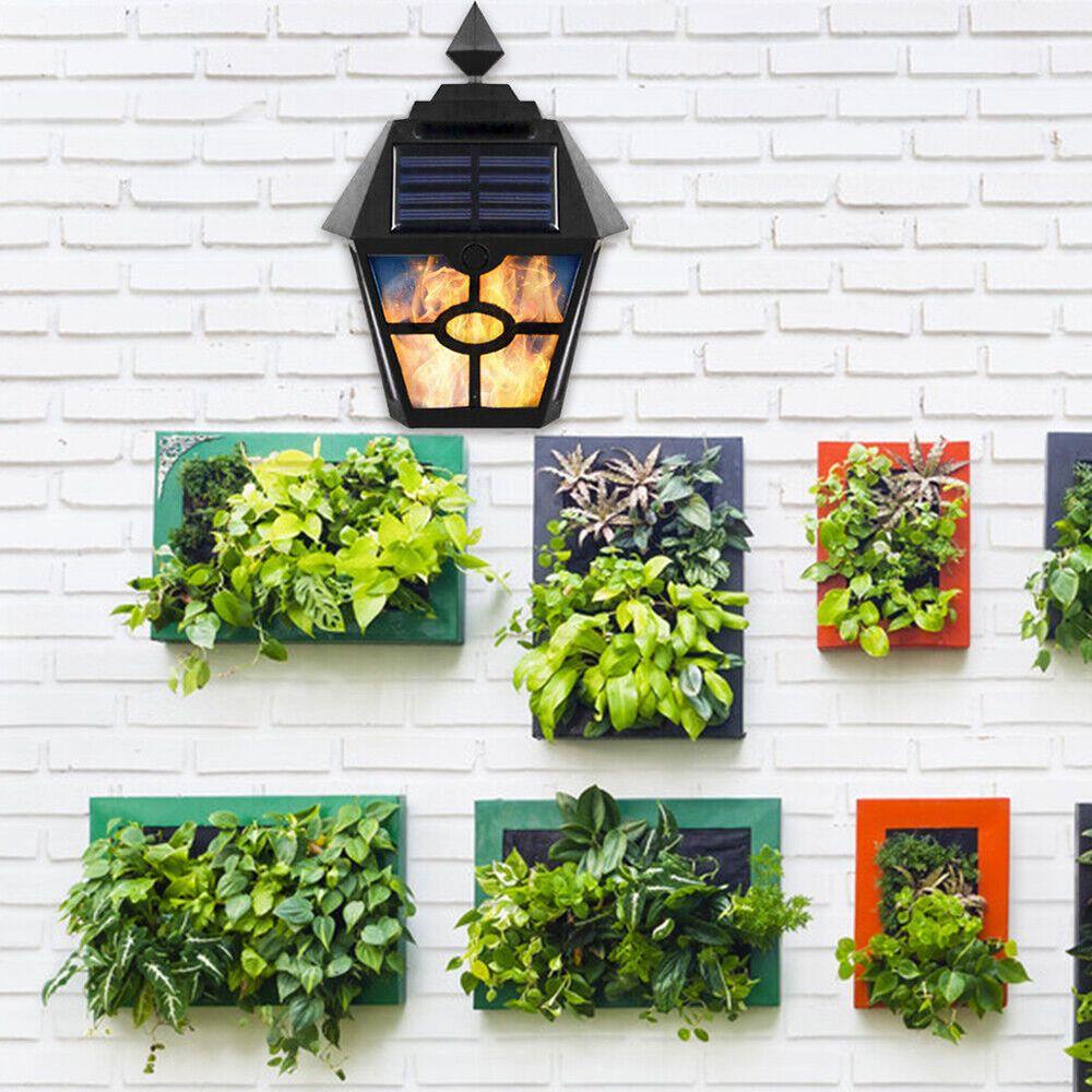 FOREVER Đèn Led Gắn Hàng Rào Sân Vườn Sử Dụng Năng Lượng Mặt Trời Chống Thấm Nước