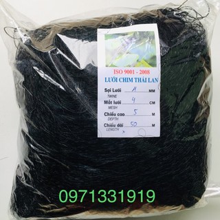 Lưới bẫy chim chào mào 50x5