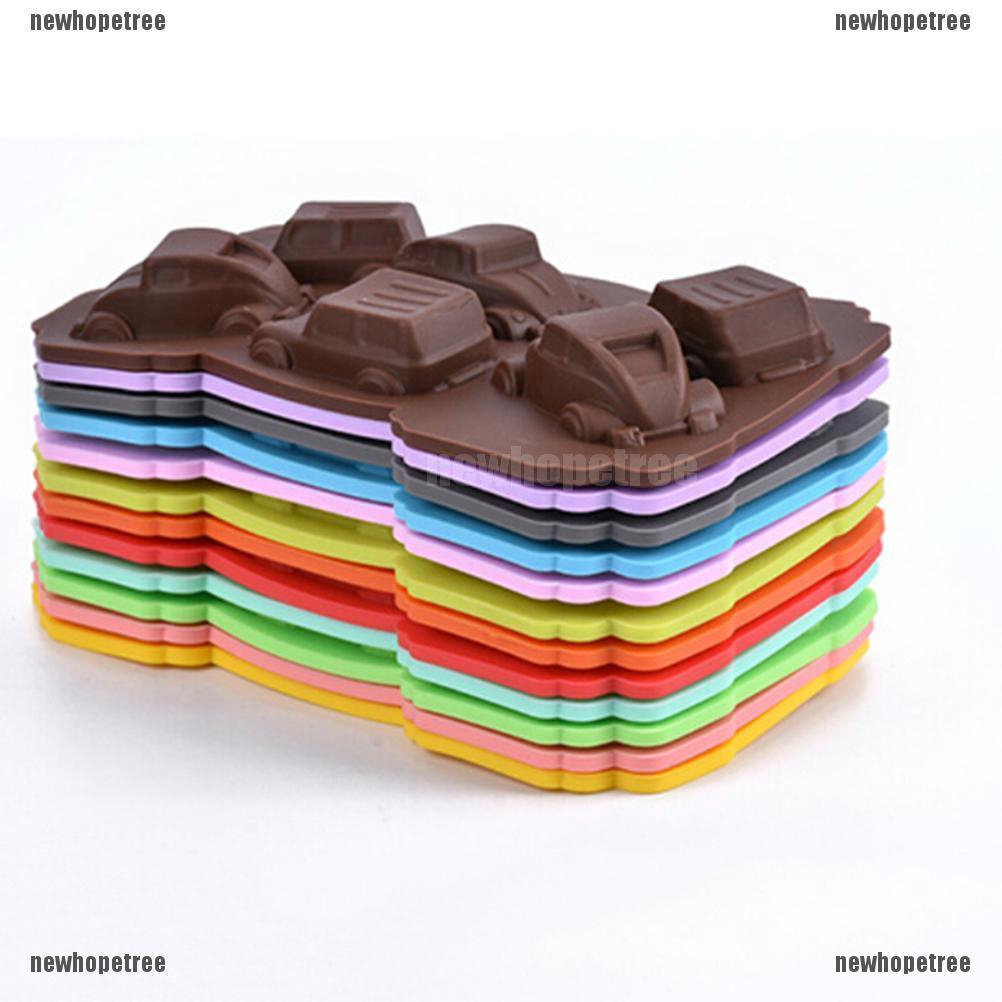 Khuôn silicon hình xe hơi với công dụng làm bánh, chocolate, bánh xà phòng