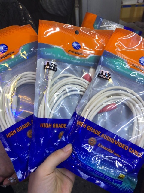 Cáp kết nối audio/video Choseal 2ra2