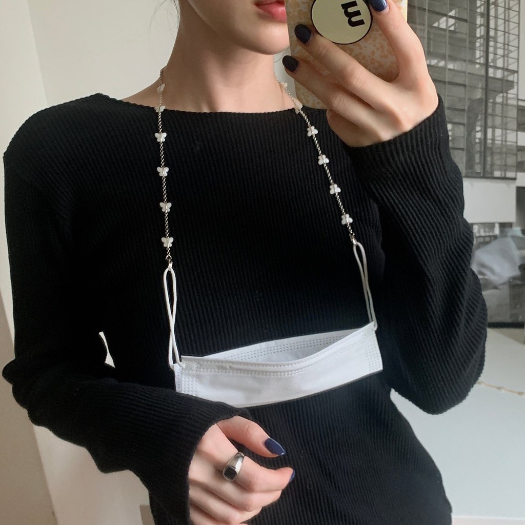 Dây đeo khẩu trang bướm Hàn Quốc P12