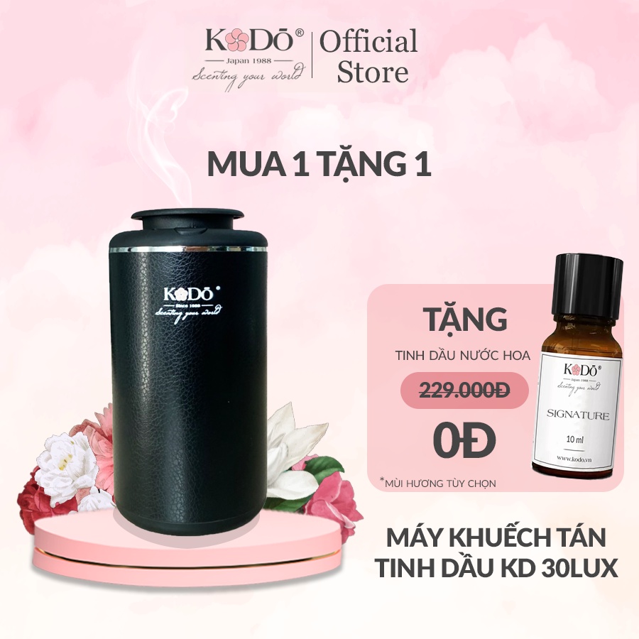 Máy Khuếch Tán Tinh Dầu Oto Nguyên Chất Kodo 10S - Không pha nước - Gọn nhẹ - Sang trọng - Hiện đại