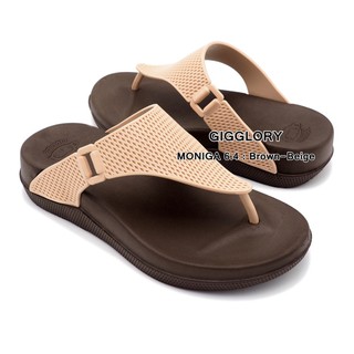 Dép Kẹp Thái Lan Monobo Moniga 6.4 Chính Hãng – Đế nâu quai kem