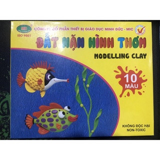 (HOT) Combo 2 Hộp đất nặn Mic cho bé (5-6-10)