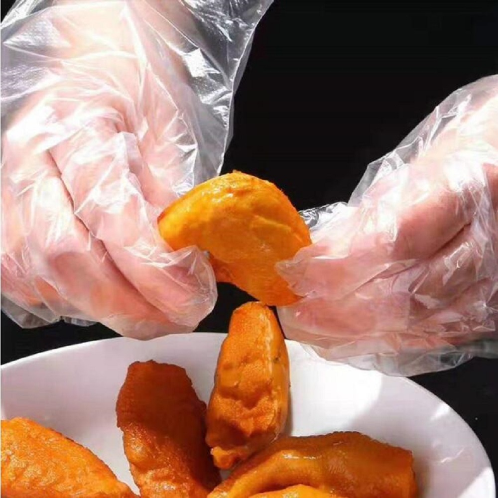 Set 100 găng tay dùng một lần đa năng tiện lợi dành cho nhà bếp