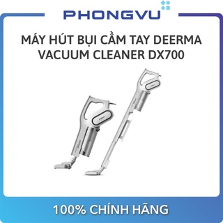 Máy hút bụi cầm tay deerma-deerma vacuum cleaner dx700 - bảo hành 12 tháng