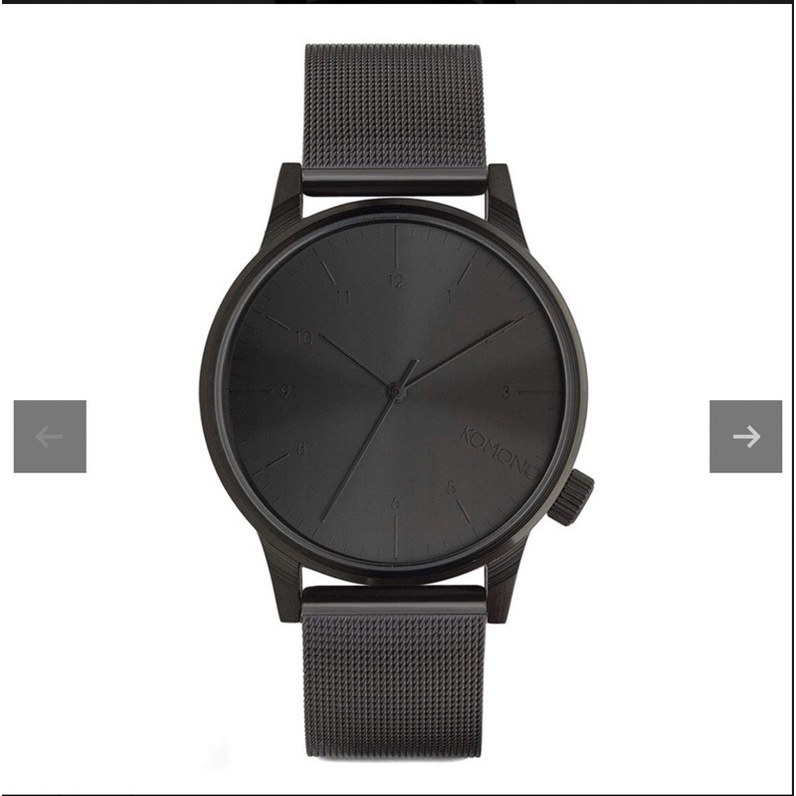 Chính hãng - đồng hồ Komono Winston Royale-Black W2352 thumbnail