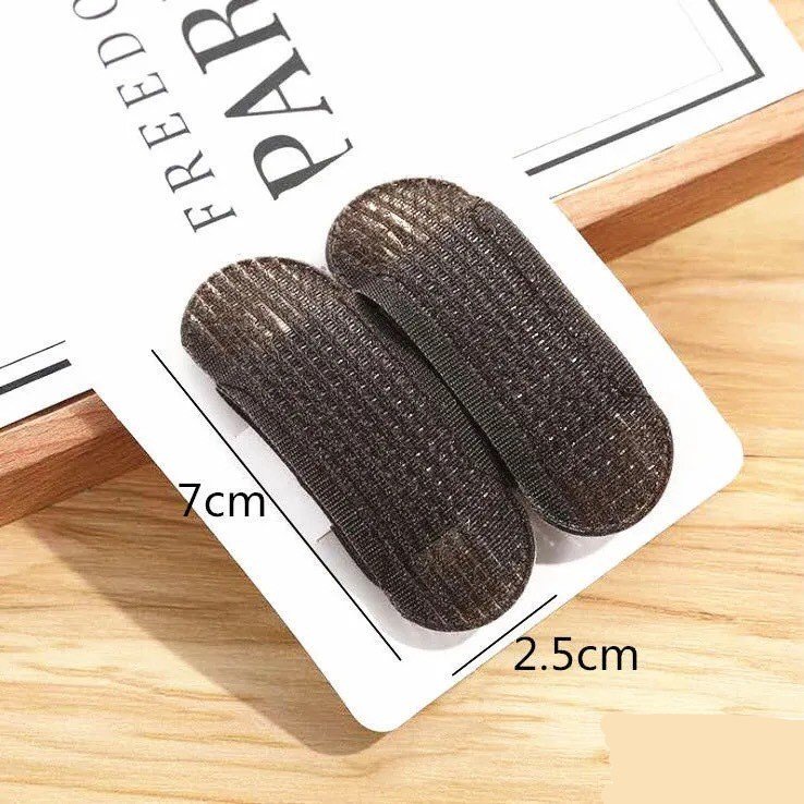 Set 2 Kẹp Dán Độn Phồng Chân Tóc Cho Mái Tóc Bồng Bềnh Tự Nhiên Siêu Hot Phong Cách Hàn