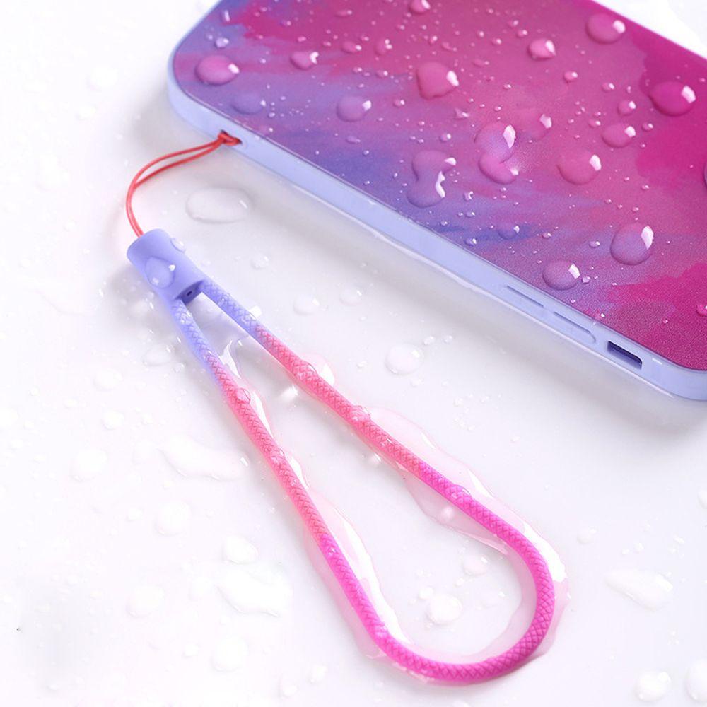 Ốp Điện Thoại Silicon Kèm Dây Đeo Tay Chống Thất Lạc Tiện Dụng